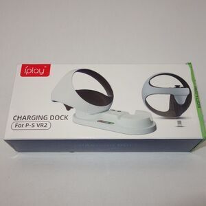 NEW iPlay RGB Controller Charging Dock Stand for PS VR2 White